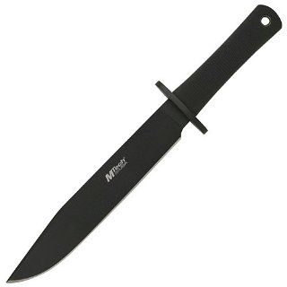 M Tech Fixed Blade Bowie Knife Classic Black Sports