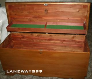 Antique Lane Cedar Furniture Vintage Hope Chest Trunk Blanket Storage