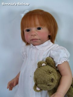Precious Reborn Jannie de Lange Andres Gorgeous Red Head Toddler
