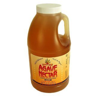 Madhava Organic Light Agave Nectar  Case of Six 46 Oz Bottles  Vegan