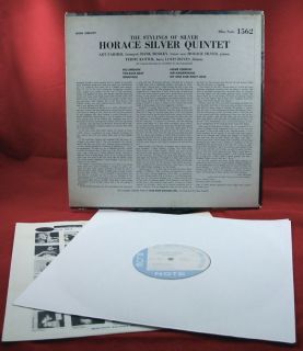 Horace Silver Stylings of LP Blue Note 1562 w 63rd NY Mono RVG