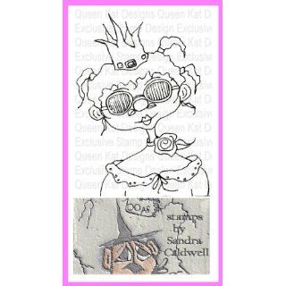 Honey Child Doodle Unmounted Rubber Stamp 