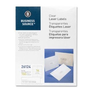 Business Source Mailing Label   1.33 Width x 4 Length