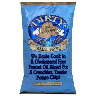Dirty Chips Natural Salt Free, 5.5 Ounce (Pack of 12) 