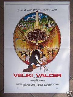 Great Waltz Horst Buchholz Yugoslavia Movie Poster 1972