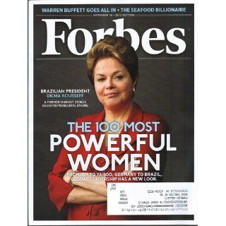 Forbes Magazine September 10 2012   The 100 Most Powerful