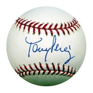 Tony Perez Autographed Baseball