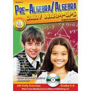 Pre Algebra/Algebra Daily Warm Ups 500 Daily Exercises
