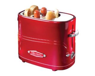 Adjustable heat controls Removable hot dog basket Removable drip tray