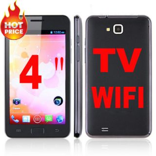 Hot 4 0 TV WiFi Touch Screen Mobile Cell Phone Unlocked Dual Sim