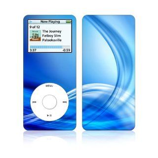 Abstract Blue Skin Decal Sticker for Apple iPod Touch 1G
