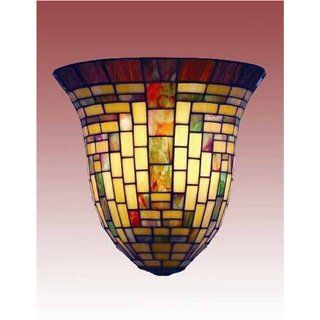 Tiffany Style Stained Glass Wall Sconce Lamp Fixture