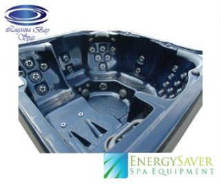 New Spa 81 Jet Hot Tub with Two 6 HP Pumps