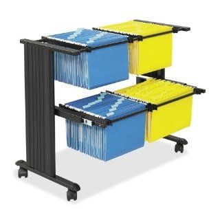 Safco Products Company Dual Width Filing Cart, 36 3/4x20