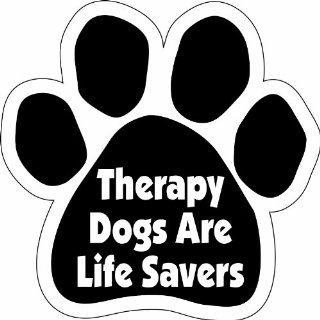 Imagine This Paw Car Magnet, Therapy Dogs are Life Savers