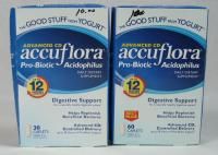 Advanced CD Accuflora Probiotic Acidophilus Daily Digestive Support 90