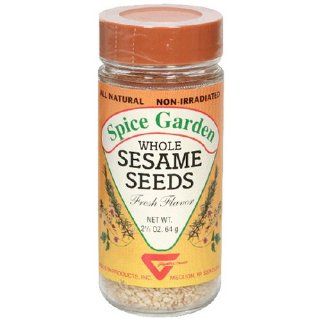 Spice Garden Sesame Seed, Whole, 2.5 Ounce Jar (Pack of 8) 