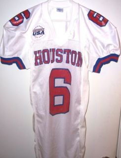 Innis Houston Cougars 6 1997 Game Used Worn Jersey Size S
