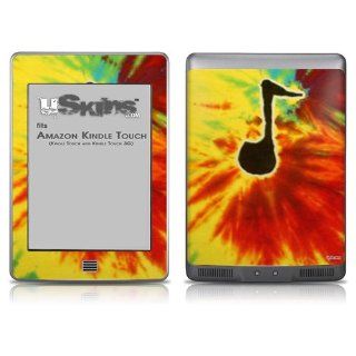  Kindle Touch Skin   Tie Dye Music Note 100 by