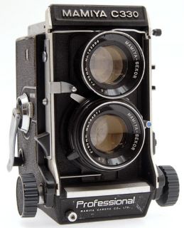 Mamiya C330 Camera with 80mm F2 8 Lens