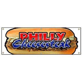 72 PHILLY CHEESE STEAK BANNER SIGN cheesesteak signs