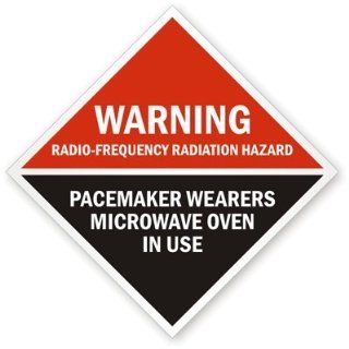 Warning Radio Frequency Radiation Hazard Pacemaker