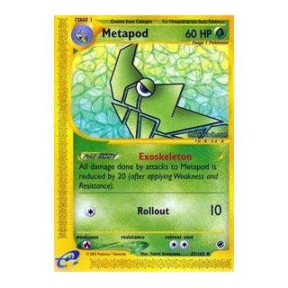 Pokemon   Metapod (87)   Expedition   Reverse Holofoil