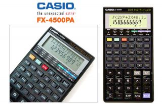 Casio Programmable Scientific Calculator FX 4500PA