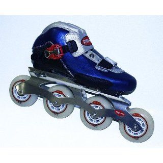 Trurev Mens Roller Hockey Skates  4 72 Size 13 Blue