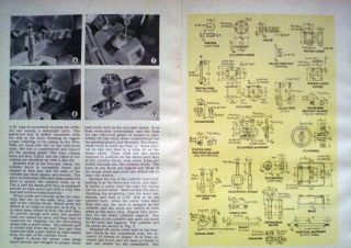 1946 How to Build Vertical Slide Valve Model Steam Engine Original