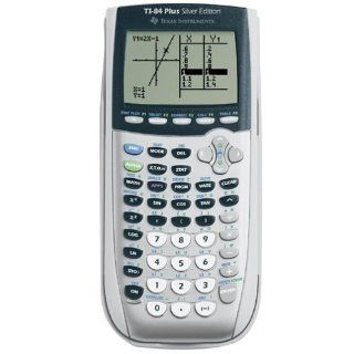 Texas Instruments TI 84 Plus Silver Edition Graphing
