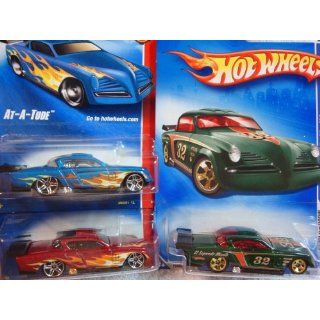  Hot Wheels At A Tude Set Red & Blue Pr5 Web Trading Cars # 89