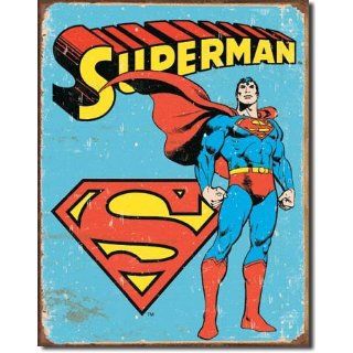 Superman   Retro 12.5x16 Poster Classic old fashioned