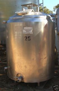 Howard 500 Gal Jacketed SS Tank with Mixer