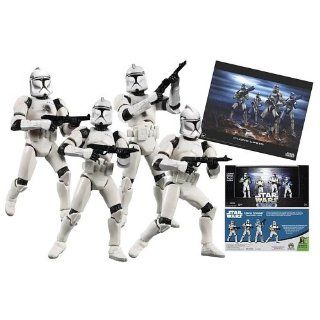 Star Wars BATTLED DAMAGED White Clone trooper set of 4