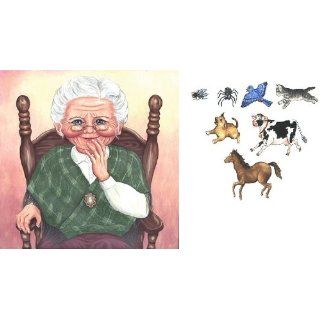Old Lady Who Swallowed a Fly Felt Flannel Board Set  You