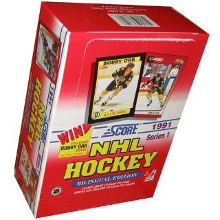 1991 92 Score Canadian English Series 1 Hockey Wax Box
