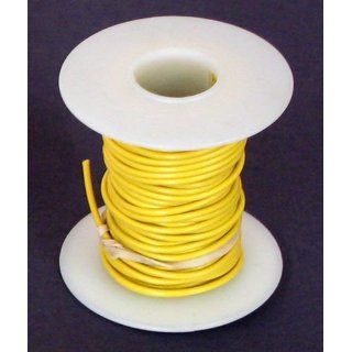 20 Ga. YELlow Hook Up Wire, Solid 25 