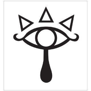 Zelda Eye of Truth Sticker Decal. Black 