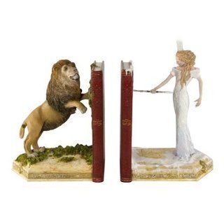 Chronicles of Narnia Lion & Witch Bookends by Weta Toys