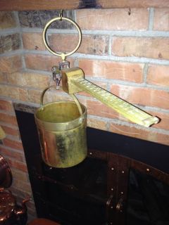 Antique Howe Grain Scales Winchester Bushel Brass