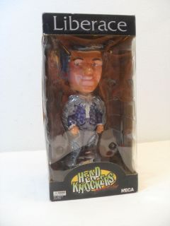 Liberace Bobblehead Made by NECA Head Knockers Hand Painted
