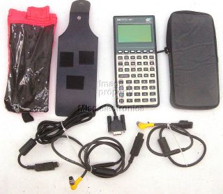 HP 48GX Graphic Calculator with Quick Map 2 5 V Surveryors Module