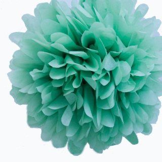 Dress My Cupcake Willow Green Tissue Paper Pom Poms Party
