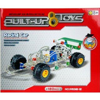 Built Up Toys Racing Car 180 Piece Alloy Based
