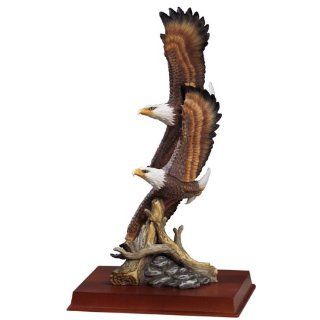 Eagle Figurine American Bald Eagle Wildlife Collectible
