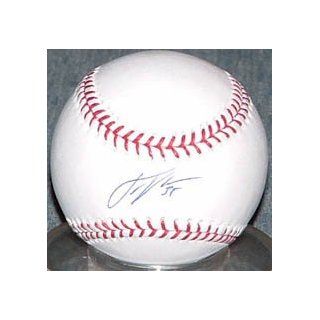 Autographed Justin Verlander Baseball 