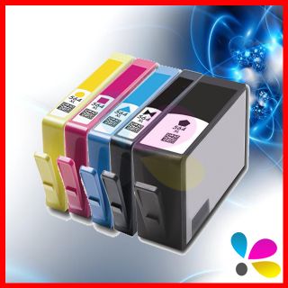 Combo Pack of 5 HP 564 XL Ink Cartridge Set for HP Photosmart C410a