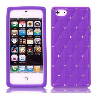 Protective Starry sky case for New Apple iphone 5 Purple