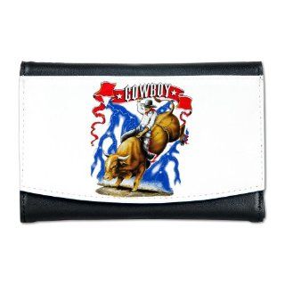 Artsmith, Inc. Mini Wallet Cowboy Riding Bull With